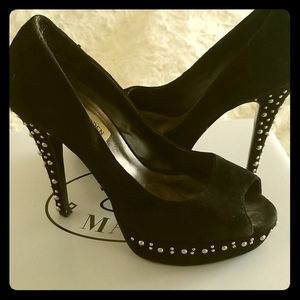 Steve madden black heels